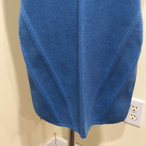 Francesca’s Collection Willow & Wind Sweaterdress Sweater Dress Medium Blue Knit - Picture 4 of 10